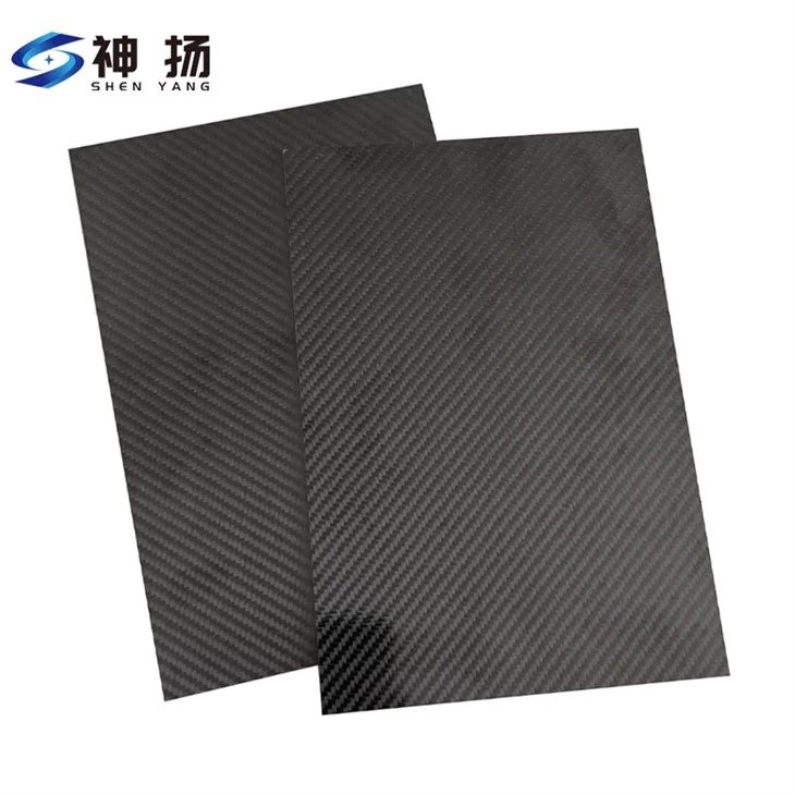 Raised Patterned Textured Carbon Fiber Plate